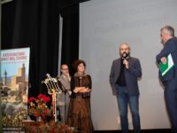 Il senatore Dario Parrini e Chiara Ciattini, assessore al coordinamento dell associazioni del Comune di Vinci (foto: Domenico Alessi)