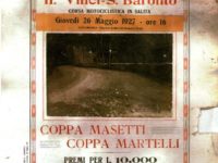 La locandina della Vinci-San Baronto del 1927.